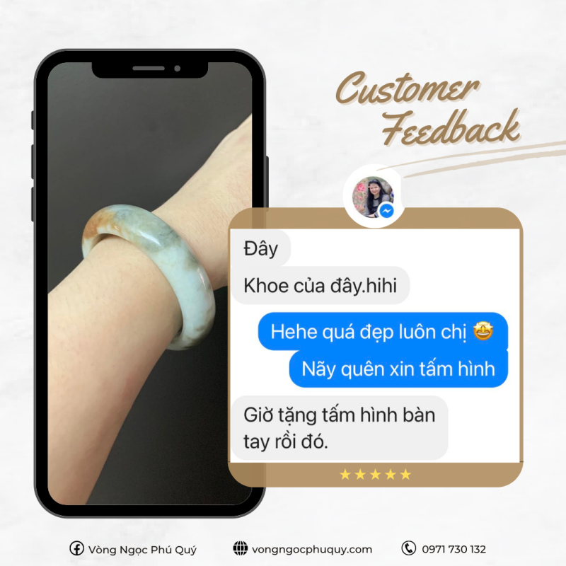 Feedback tại Vòng Ngọc Phú Quý