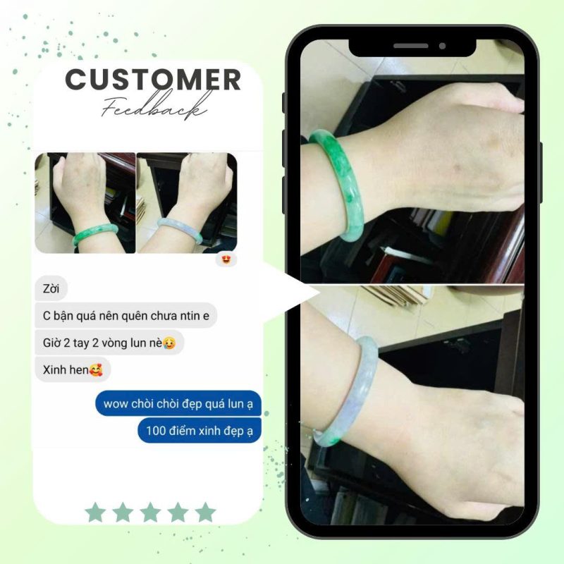 Feedback tại Vòng Ngọc Phú Quý