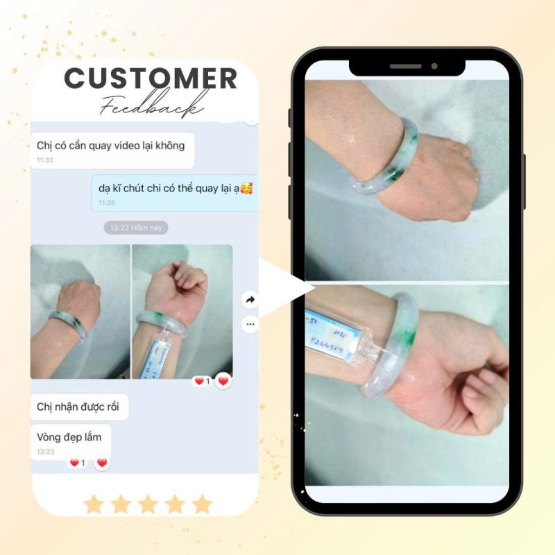 Feedback tại Vòng Ngọc Phú Quý