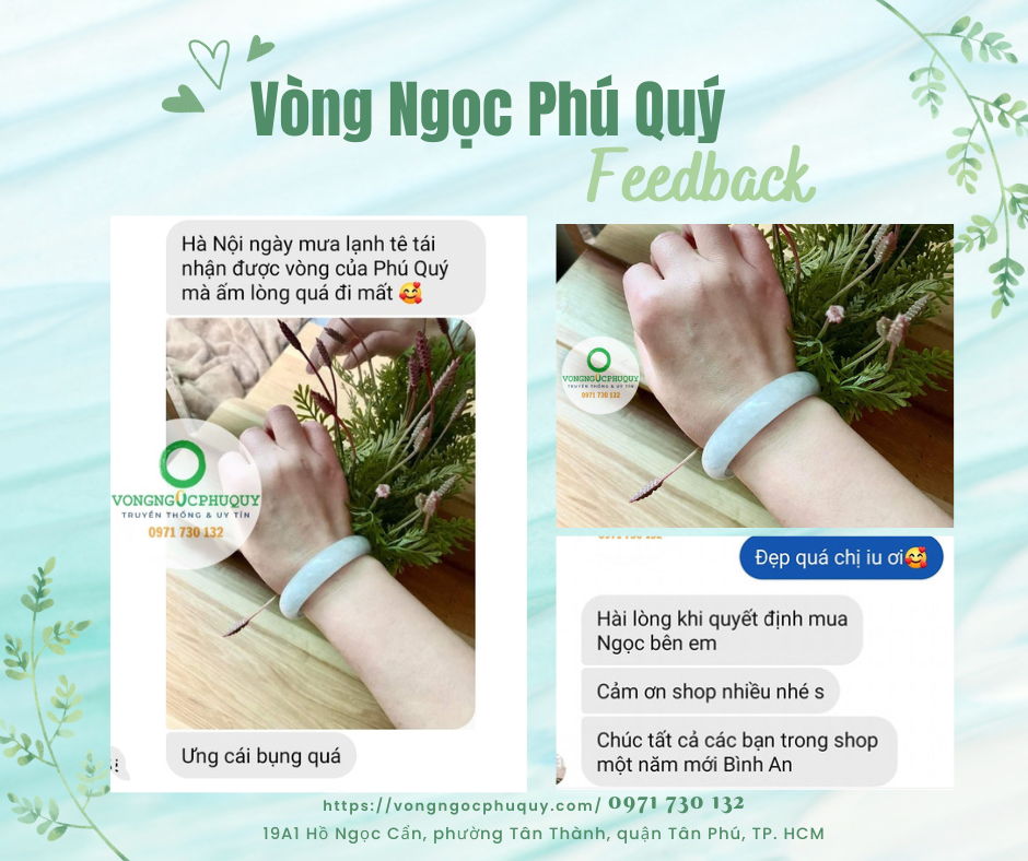Feedback tại Vòng Ngọc Phú Quý