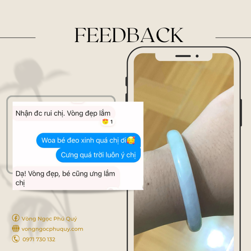 feedback tại Vòng Ngọc Phú Quý