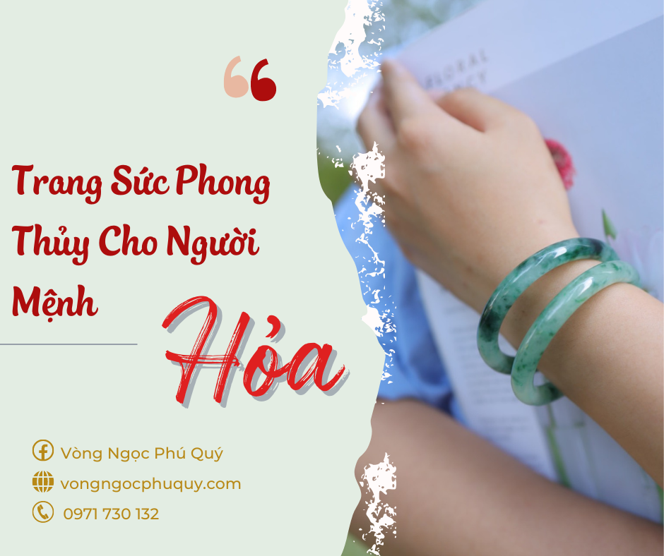 Trang Sức Phong Thủy Phù Hợp Cho Người Mệnh Hỏa