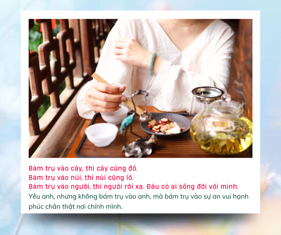 Yêu Anh Nhưng Không Bám Trụ Vào Anh