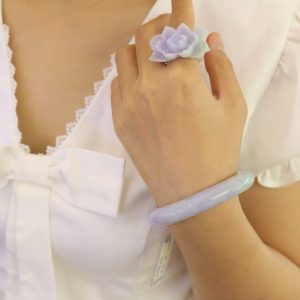Bộ Vòng và Nhẫn Ngọc Thiên Nhiên Type A Cao Cấp VIP