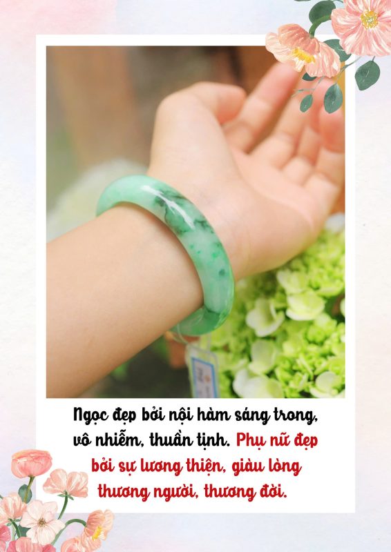 Vòng Ngọc Cẩm Thạch – Năng Lượng An Yên Thu Hút Vận May