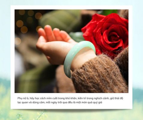 Phụ Nữ Hãy Tỏa Sáng Cùng Vòng Ngọc Cẩm Thạch